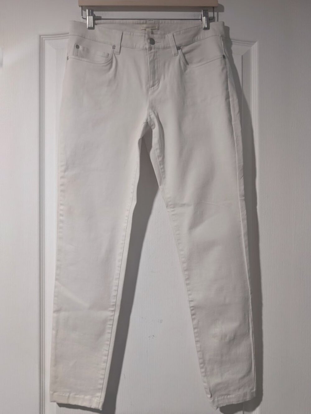 Eileen Fisher | Organic Cotton Stretch Skinny Jeans In Bone